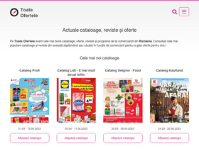 'toate-ofertele.ro' screenshot