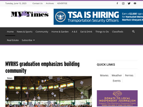 'mvtimes.com' screenshot