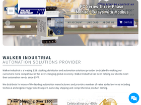 'walkerindustrial.com' screenshot