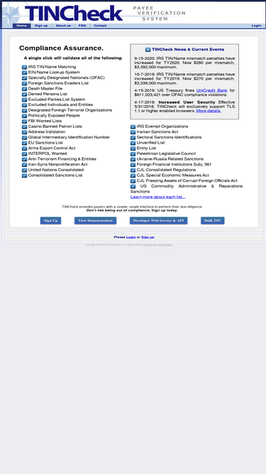 tincheck.com