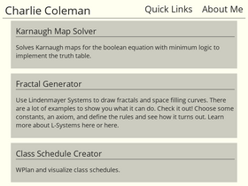 'charlie-coleman.com' screenshot