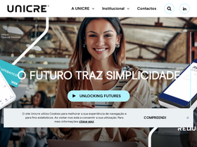 'unicre.pt' screenshot