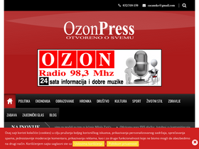 'ozonpress.net' screenshot