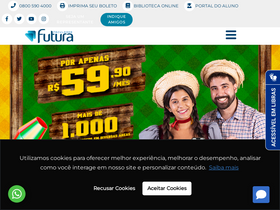 'faculdadefutura.com.br' screenshot