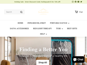 holalifes.com homepage screenshot
