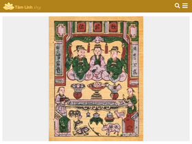 'tamlinh.org' screenshot