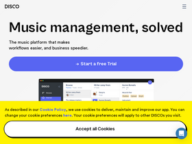 'disco.ac' screenshot