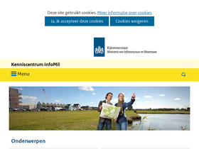 'infomil.nl' screenshot