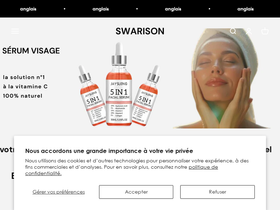 swarison.com homepage screenshot