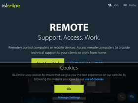 'islonline.com' screenshot