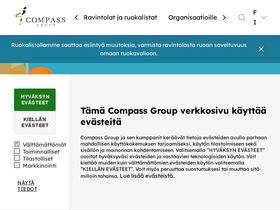 'compass-group.fi' screenshot