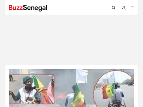 'buzzsenegal.com' screenshot