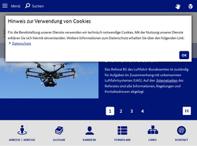 'lba.de' screenshot
