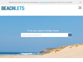 'beachlets.co.uk' screenshot