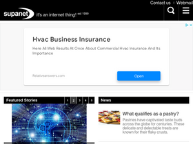 'supanet.com' screenshot