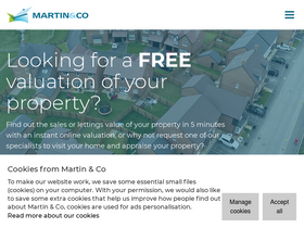 'martinco.com' screenshot