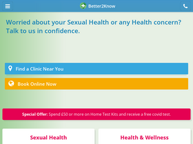 'better2know.co.uk' screenshot