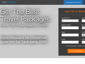 'tripcrafters.com' screenshot