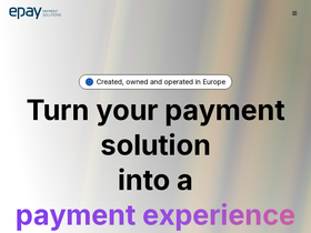 'epay.eu' screenshot