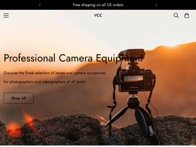 Video Camera Center homepage screenshot