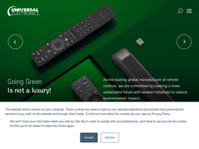 'uei.com' screenshot