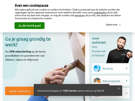 'verf.nl' screenshot