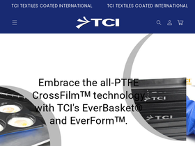 tci-store.com homepage screenshot