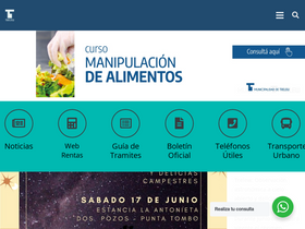 'trelew.gov.ar' screenshot