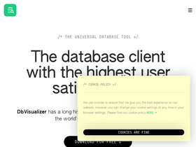 'dbvis.com' screenshot