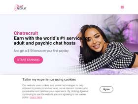 'chatrecruit.com' screenshot