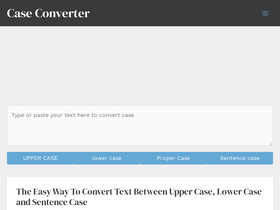 'caseconverter.com' screenshot