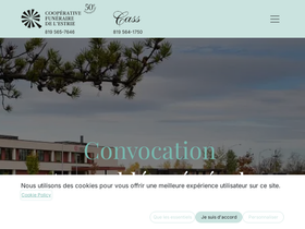 'casshomes.ca' screenshot