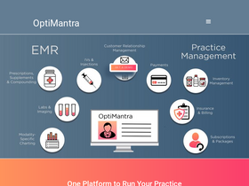 'optimantra.com' screenshot
