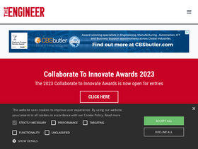 'theengineer.co.uk' screenshot