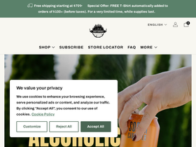 sobercarpenter.com homepage screenshot