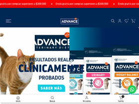 advancecolombia.com homepage screenshot