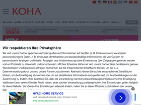 'koha.net' screenshot