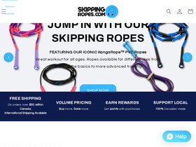 skippingropes.com homepage screenshot