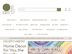 'holistichabitatclt.com' screenshot