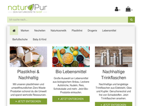 'shop-naturpur.de' screenshot