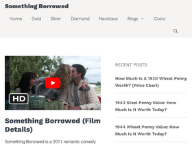 'somethingborrowedpdx.com' screenshot