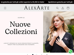 ALEXARTE SRL homepage screenshot