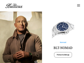 balticus-watches.com homepage screenshot