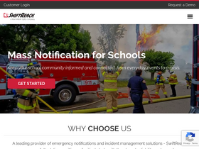 'swiftreach.com' screenshot