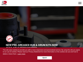 'dexteraxle.com' screenshot
