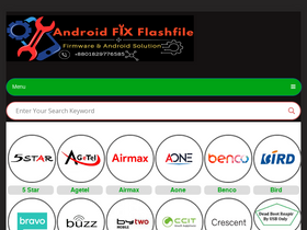'androidfixflashfile.com' screenshot