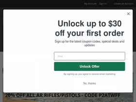 'pro2a-tactical.com' screenshot