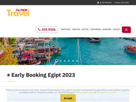 'altextravel.ro' screenshot
