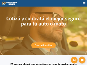 'cooperacionseguros.com.ar' screenshot