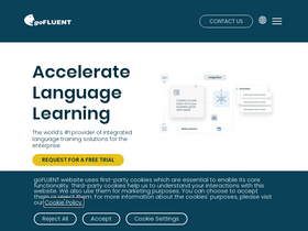 'gofluent.com' screenshot